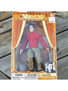 Retro NSync Doll NIB JC Chasez Excellent Quality